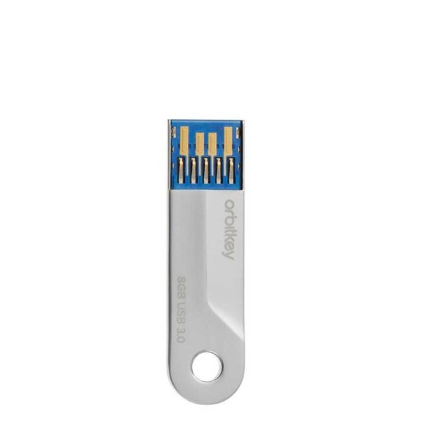 Orbitkey Accessories 2.0 USB-3 8GB stainless steel