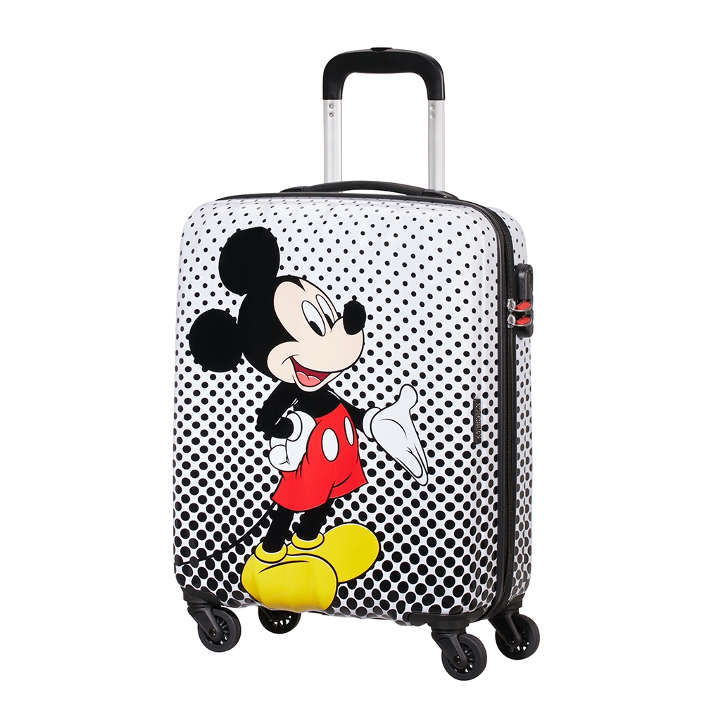 American Tourister Disney Legends Spinner 55 Alfatwist 2.0 mickey mouse polka dot Harde Koffer