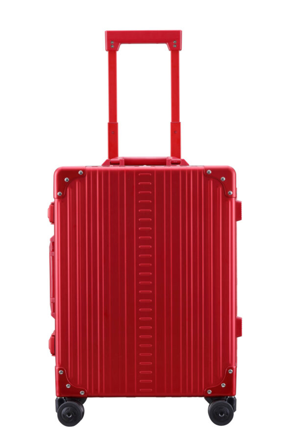 Aleon 21" Domestic Carry-On Ruby Aluminium koffer voorkant